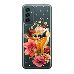 ERT GROUP mobile phone case for Samsung M13 4G/M23 5G/F23 original and officially Licensed Disney pattern Bambi 014 optimally adapted to the shape of the mobile phone, partially transparent