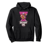 Power Rangers Birthday Girl Dino Fury Pink Ranger Epic Pose Pullover Hoodie