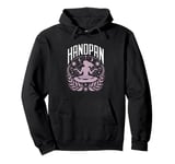 Handpan Girl Drums Music Handpan Pullover Hoodie