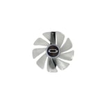 Ventilateur de refroidissement de remplacement FDC10H12D9-C CF1015H12D CF9010H12D FD10015M12D pour Sapphire RX 5700 XT 8GB NITRO Ventilateur de refroidisseur de carte vidéo - Type white A-Fan FD