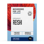 Mushrooms For Life Organic Reishi - 60g Powder