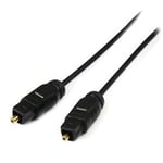 StarTech.com Câble Toslink (SPDIF) Audio Numérique Optique 4,5 m - M/M (THINTOS15)