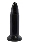 Rocket Black 8in Butt Plug Dildo | Prostate Massager PROWLER RED