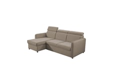 Fredrik Sofa med Sjeselong 3-seter - Beige sjeselong