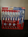 Colgate Total Advanced Whitening Toothbrush Medium Bristles Pack of 8