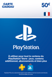 50€ Carte Cadeau PlayStation PSN PS4 – PS5