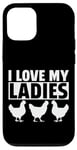 Coque pour iPhone 12/12 Pro Appel à tous les amateurs de poulet : Chicken Lover is Fun