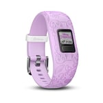 Garmin Vívofit Jr. 2 - Bracelet d'Activité pour Enfants, Disney Princess Violet (Bande ajustable), Âge 6+