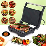 1000W Electric Deep Fill Panini Press Grill & Sandwich Maker Dual Toastie Cooker