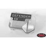 [FR] Rc4Wd Slvr Defender D110 Diff Cover For Traxxas Trx-4 (Silver) - RC4VVVC047