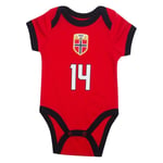 Norge 14 Baby Body - Nff, størrelse 50-56 cm