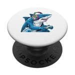 Costume de requin pour adolescents - Jeu vidéo - Peluche requin PopSockets PopGrip Adhésif