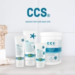 2 x CCS Foot Care Cream for Dry Skin/Cracked Heels, Moisturing, Travel Size 60ml