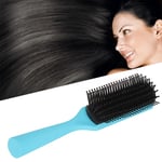 Massage Hair Brush 9 Rows Salon Blow Wet Dry Detangle Styling Hairbrush Comb UK