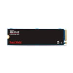 SanDisk SSD Plus 2 To, M.2 2280, PCIe Gen3 NVMe SSD, avec une vitesse de lecture allant jusqu'à 3200 MB/s