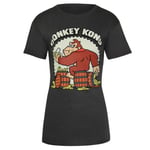 Super Mario Womens/Ladies Donkey Kong Boyfriend T-Shirt - XL