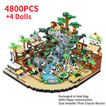 Zoo Building Blocks Desert Park Diamond Blocks Elephant Lion Zebra Animals Block