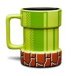 DUKAILIN Espresso Cups Creative Mug Cartoon Game Super Mario Sewer Pixel 3D Coffee Mug with Hand Apertures Ceramic Drinkware Cup