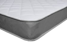 Starlight Beds – Single Mattress. Great Value Single Mattress. 3ft Single Quilted Sprung Mattress | 3ft x 6ft3 (90cm x 190cm)