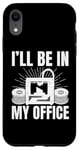 iPhone XR I'll be in My office 3D Printing Men Funny Case