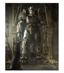 Fallout 3 Power Armor Limited Edition Art Print -juliste 36 x 28 cm