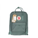 Casual ryggsäck i canvas, skolväska med stor kapacitet, utomhus Green 16L