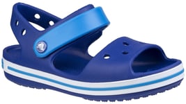 Crocs Infants Childrens Sandals Crocband Slip On dark blue light blue UK Size