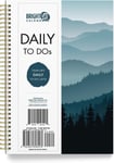 To Do List Daily Task Checklist Planner Time Management Notebook by Bright...