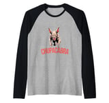 El Chupacabra Monster Graphic Cryptids Creature Women Men Raglan Baseball Tee