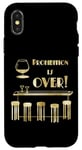 Coque pour iPhone X/XS Costume des années folles pour le réveillon du Nouvel An 2020