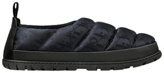 DIOR SNOW SLIPPER 969 BLACK/BLACK UK SIZE 11 MENS