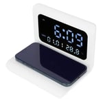 Clock Phone Wireless Charger Digital Alarm Clock Multfunction Electronic Desk C