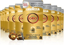 Lavazza, Qualità Oro, Nespresso Compatible Aluminium Capsules, Zero CO2 Impact, 