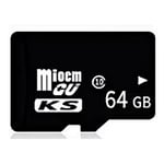 Micro-SD Minnekort React 64 GB