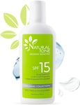 SPF15 Broad Spectrum Natural Sunscreen, Soothing & Hydrating Sunscreen Lotion, -