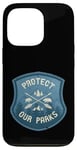 iPhone 13 Pro Protect Our Parks National Parks Vintage Retro Badge Case