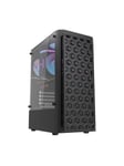 Darkflash Computer Case DK300M Micro-ATX with 3 fans (Black) - Kabinett - Svart