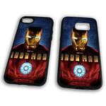 Iron Man Marvel Comics Tony Stark Superhero Avengers Infinity War Coque en caoutchouc TPU pour téléphone portable, TPU - Caoutchouc, transparent, Samsung Galaxy S9 Plus