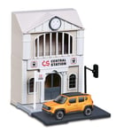 City 1:43 - Jeep Renegade - Train Station - Orange