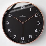 YIBOKANG Modern Minimalist Wall Clock, Living Room Nordic Luxury Clock, Wall-mounted Creative Home Bedroom Silent Home Quartz Clock (Color : 2)