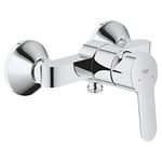 GROHE Bauedge 23333000 Robinet de Salle de Bain, Mitigeur Monocommande de Douche, Clapet Anti-Retour Intégré, Chrome, (Import Allemagne)