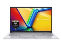 ASUS VivoBook 15 X1504ZA-BQ521W - Conception de charnière à 180 degrés - Intel Core i5 - 1235U / jusqu'à 4.4 GHz - Win 11 Home - Carte graphique Intel Iris Xe - 8 Go RAM - 512 Go SSD - 15.6" IPS 1920 x 1080 (Full HD) - Wi-Fi 5 - icelight argent