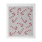 Pluto Design Candy cane disktrasa 17x20 cm Vit-grå-röd