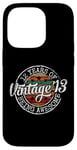 iPhone 14 Pro Vintage 2013 Bday Stamp 12th Birthday Gifts 12 Year Old Case