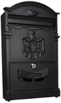 Blinky 27290-20 Residencia Boite aux lettres Noir 26 x 9 x 41 cm