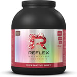 Reflex Nutrition Native Whey Protein Powder 28G Protein 2.1G Carbs 0.5G Fat Adde