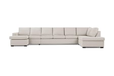 NEW YORK U-soffa XXL Divan Vänster Beige -