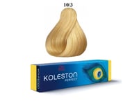 Wella Professionals Wella Professionals, Koleston Perfect, Permanent Hair Dye, 10/3 Lightest Gold Blonde, 60 Ml For Women