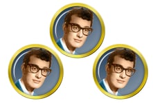 Buddy Holly Golf Ball Markers