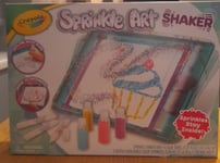 Sprinkle Art Shaker Set Shake to Decorate with Colourful Sprinkles Crayola